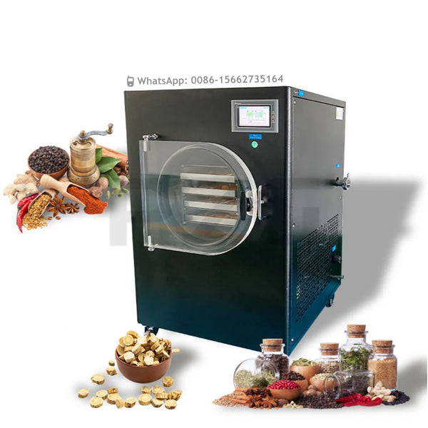 Home Use Vacuum Fruit Freeze Drying Dried Machines 1~8Kg Optional Mini Vegetables Lyophilizer Food Freezer Dryer